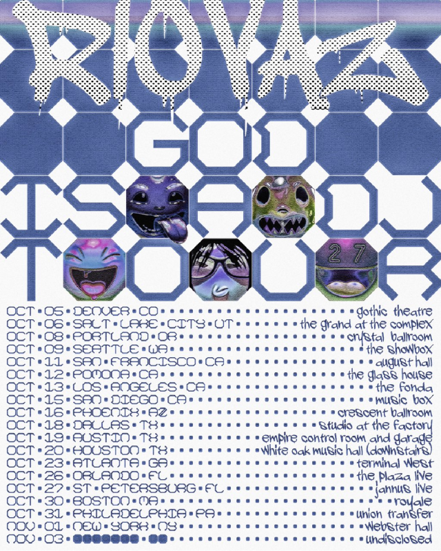 RIOVAZ - GOD IS A DJ TOUR