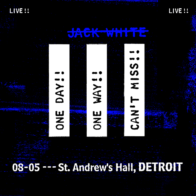 August 5 - Detroit, MI - St. Andrew’s Hall