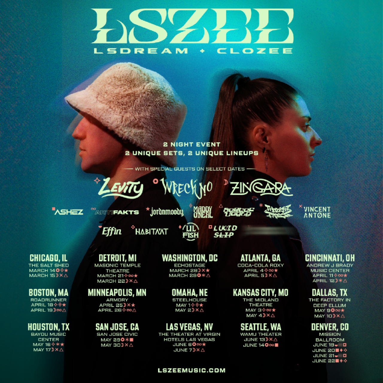 LSZEE 2025 TOUR by LSZEE | Laylo
