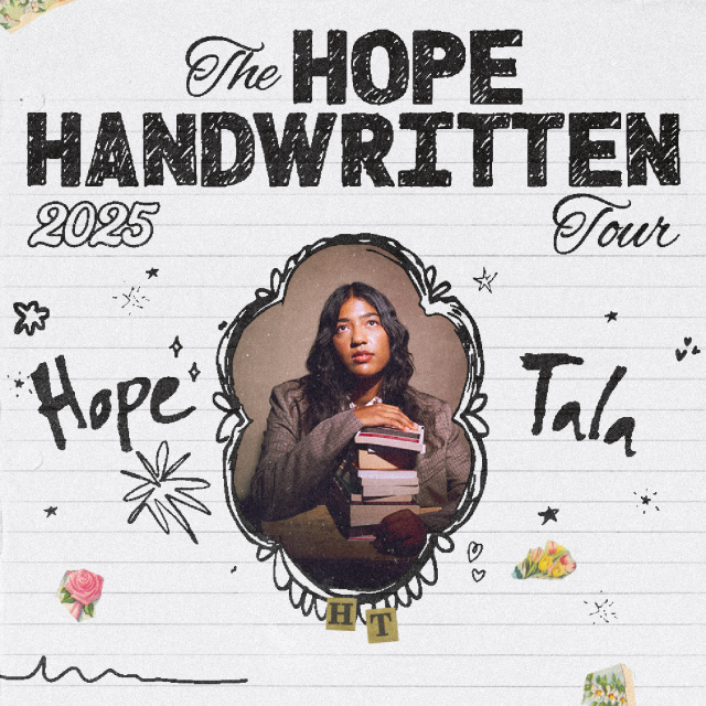 Hope Tala The Hope Handwritten Tour 2025