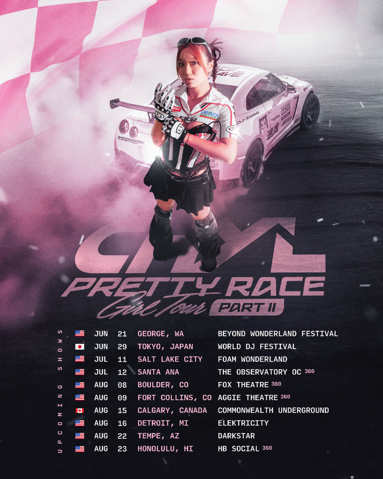 Pretty Girl Races Pretty Race Girl Tour (Part II) by CHYL | Laylo