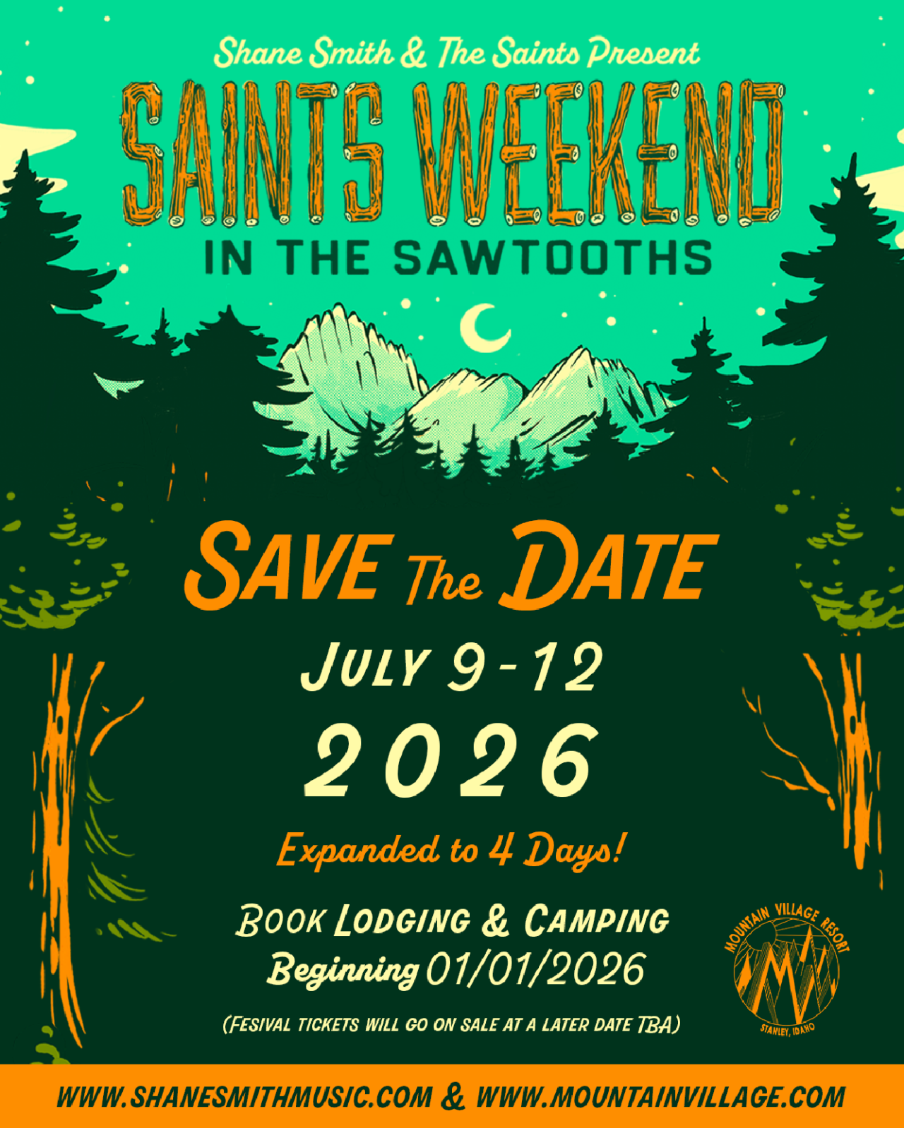 SAVE THE DATE- Saints Weekend 2026