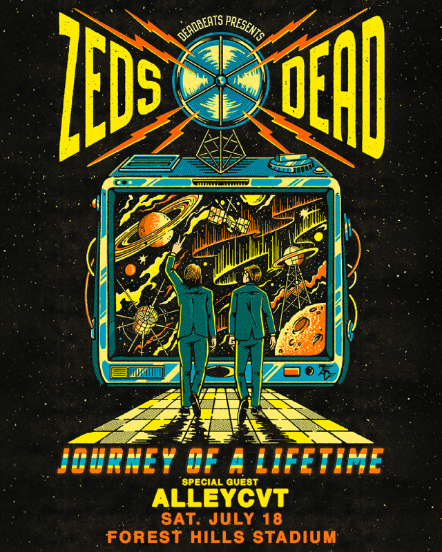 Zeds Dead - JOURNEY OF A LIFETIME Tour by Deadbeats | Laylo