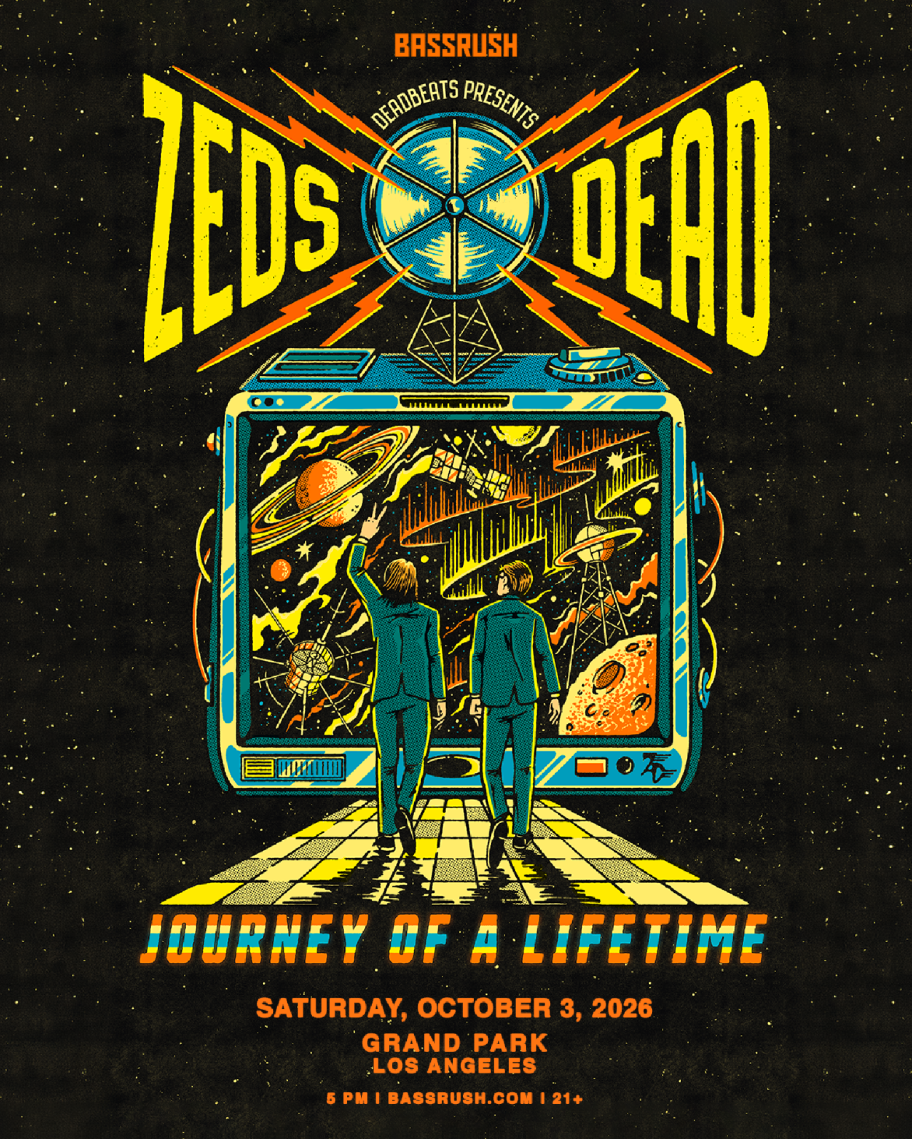 Zeds Dead - JOURNEY OF A LIFETIME Tour by Deadbeats | Laylo