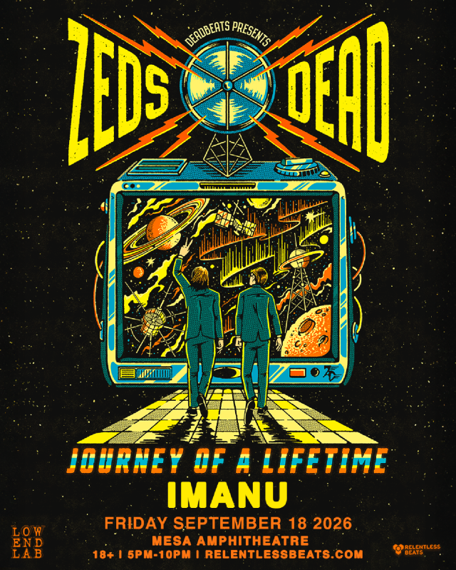 Zeds Dead - JOURNEY OF A LIFETIME Tour by Deadbeats | Laylo