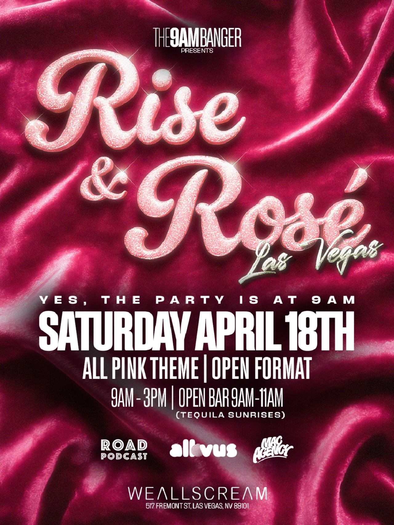 Rise & Rosé: Las Vegas by The 9AM Banger | Laylo