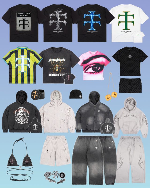Teletech Rave Clothes TELETECH MARCH CLOTHING DROP by Teletech | Laylo