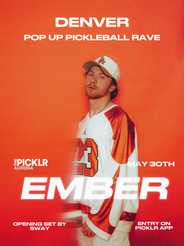 EMBER POP UP PICKLEBALL RAVE by EMBER | Laylo