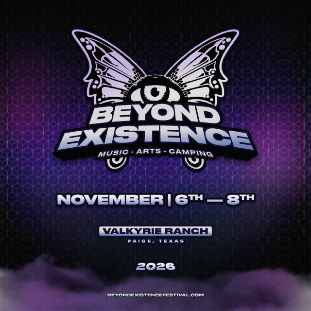 Beyond Existence Music Festival 2026 Austin concert poster